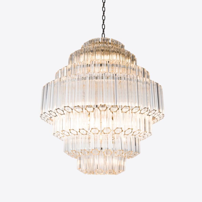 Clear Grande Palermino Chandelier