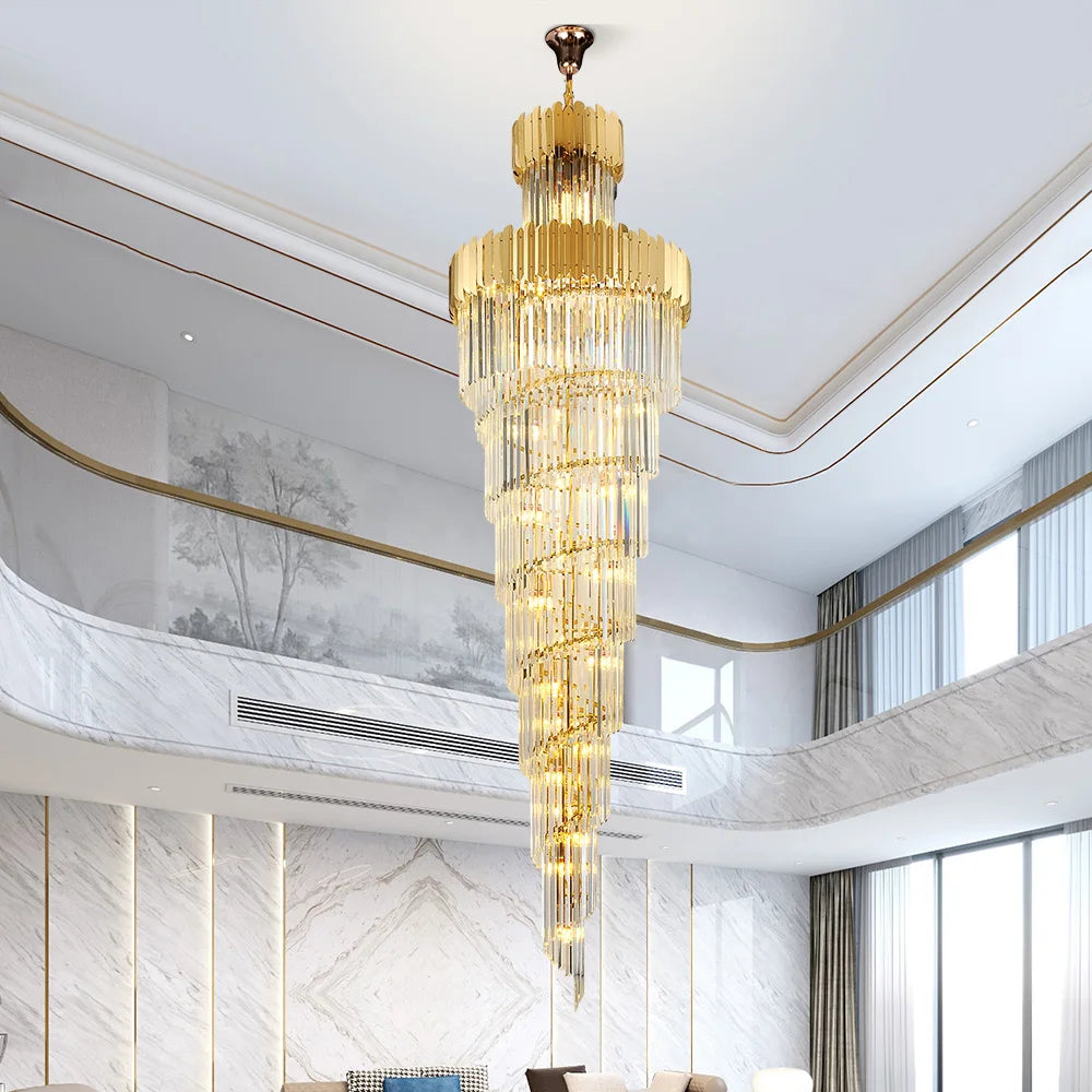 Manhattan Spiral Staircase Chandelier