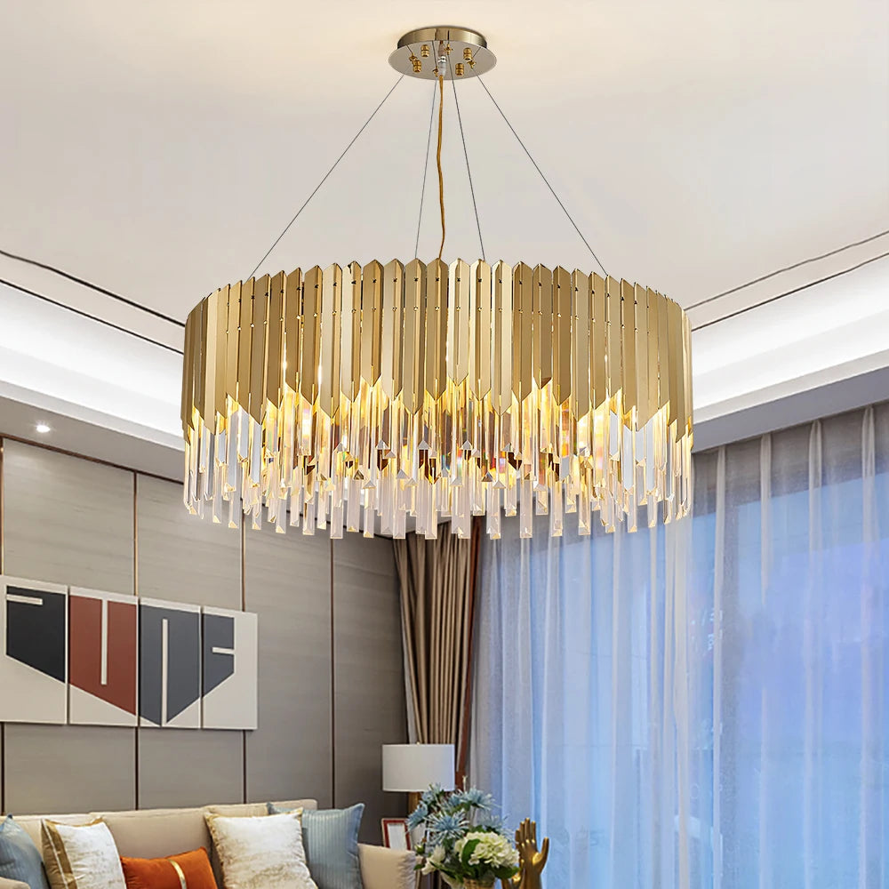 Lustre circulaire Manhattan