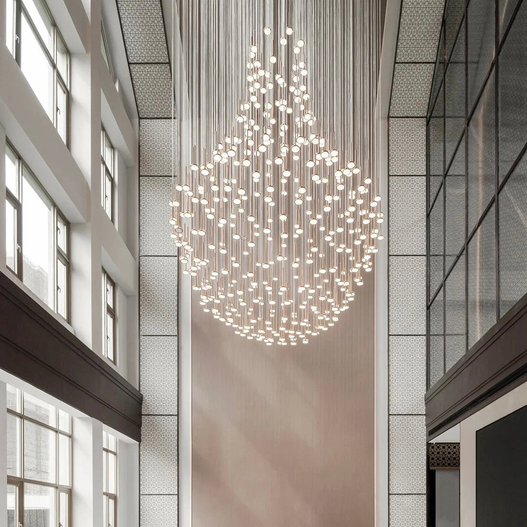 Light Fall Project Installation