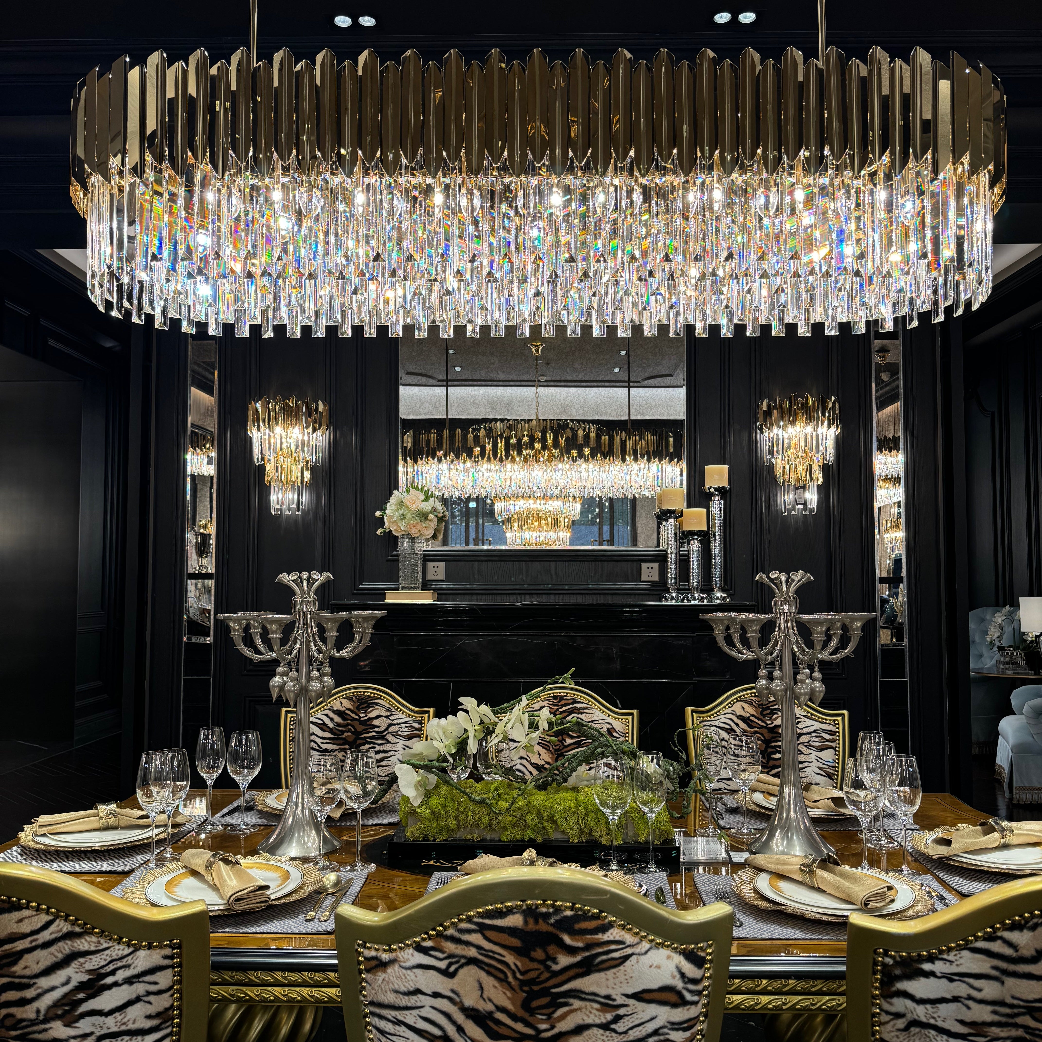 Manhattan Rectangular Chandelier