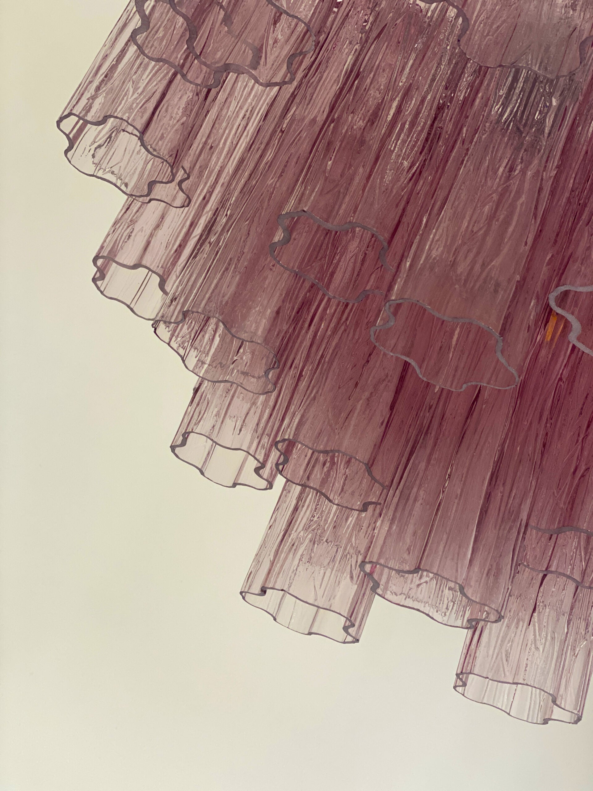 VORELLI Adriatica Tronchi Murano Glass Circular Chandelier - Tronchi Murano Glass image 8