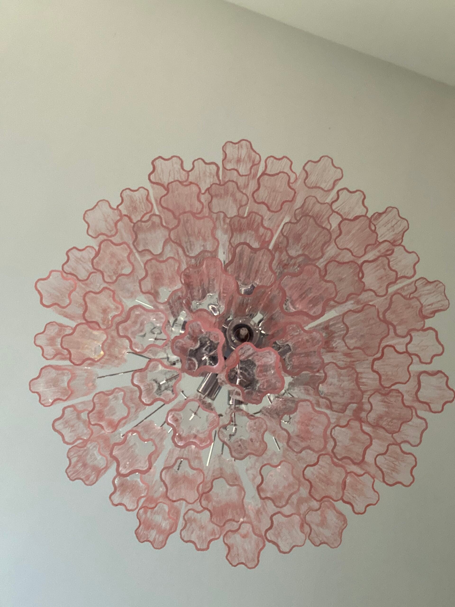 VORELLI Murano Tronchi Murano Glass Staircase Chandelier - Tronchi Murano Glass image 8