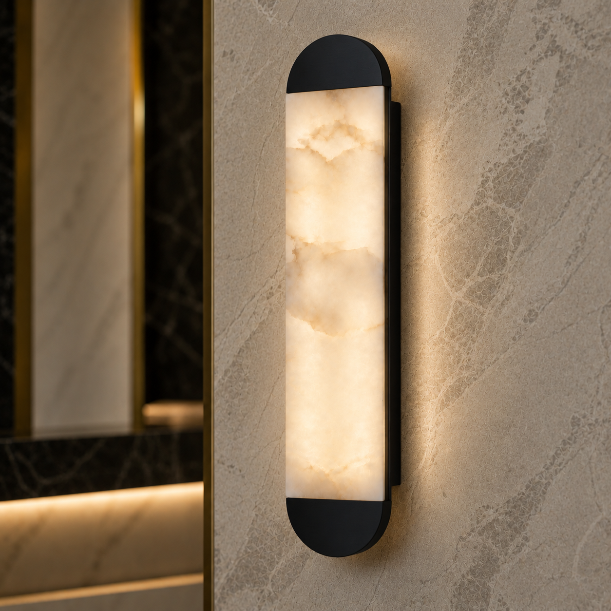 Lira Marble Wall Light