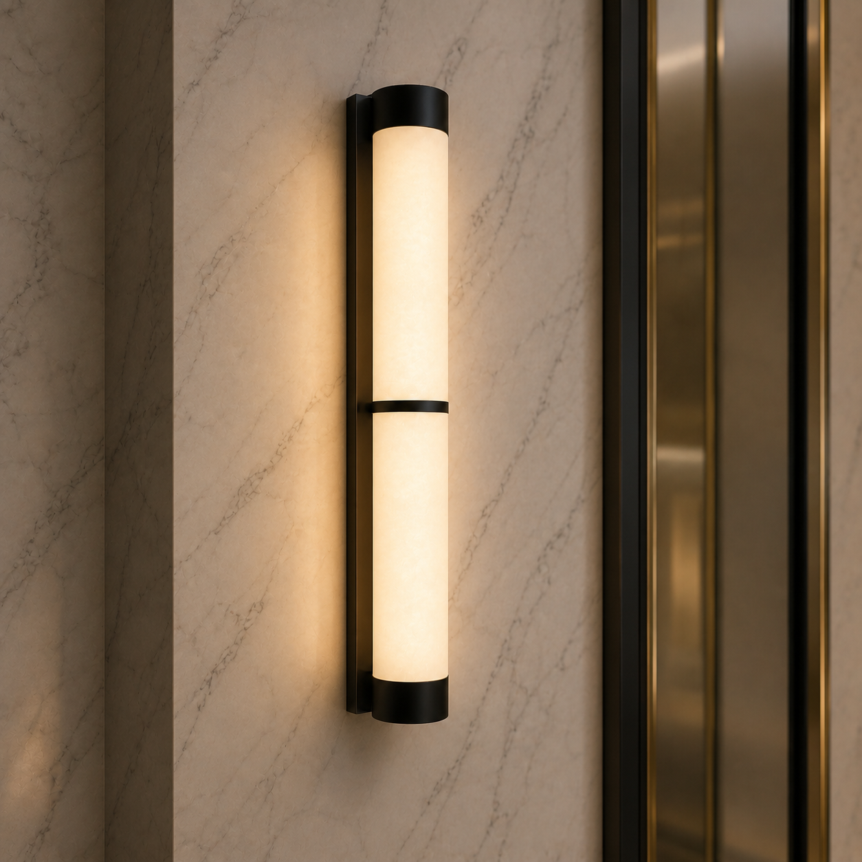 Lucente Marble Wall Light