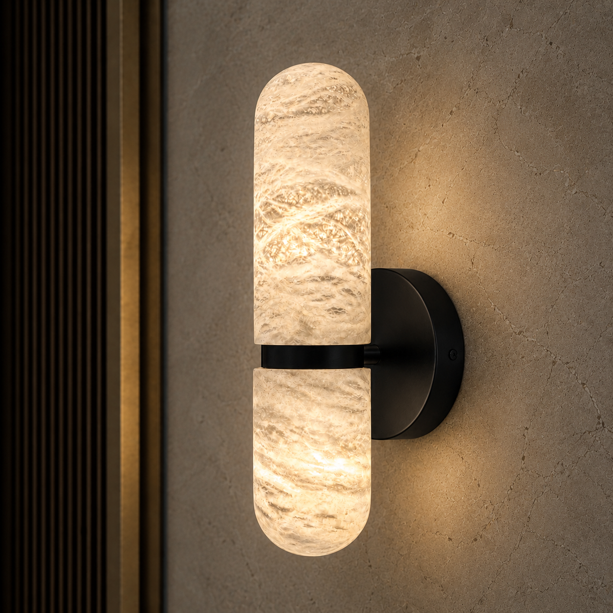 Luma Marble Wall Light