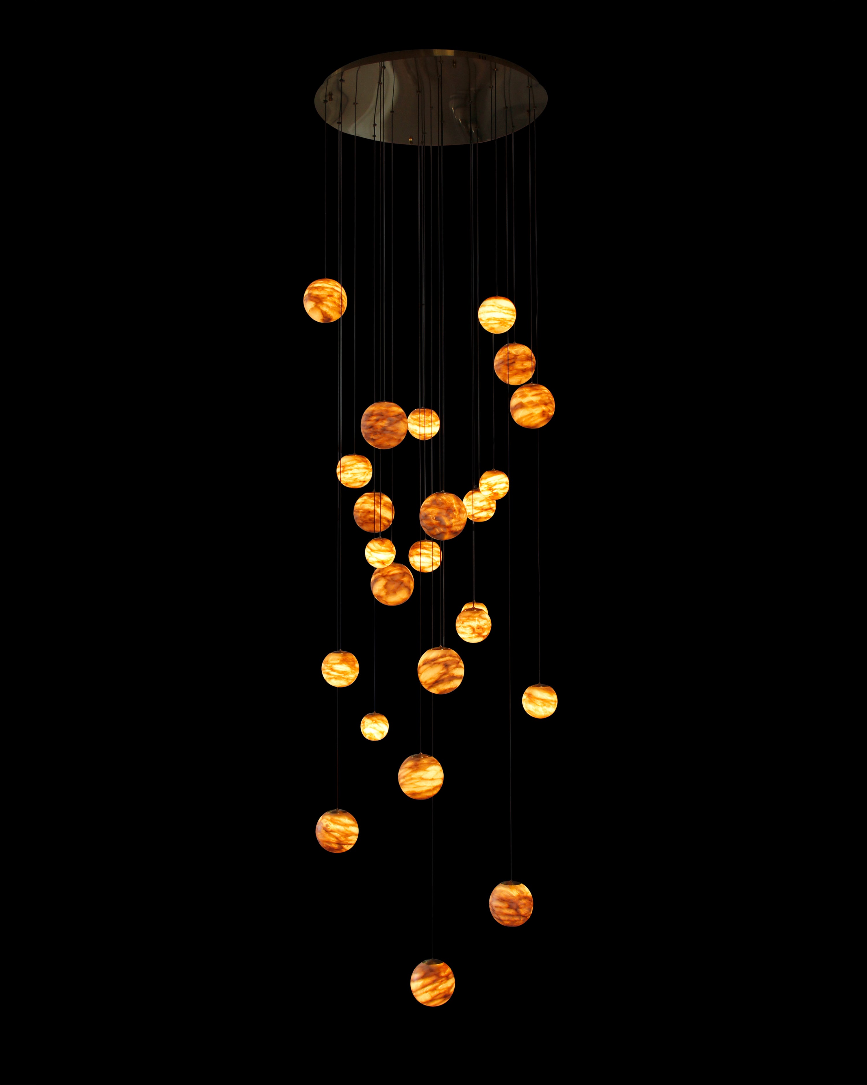 Orbita Pendant Staircase Chandelier