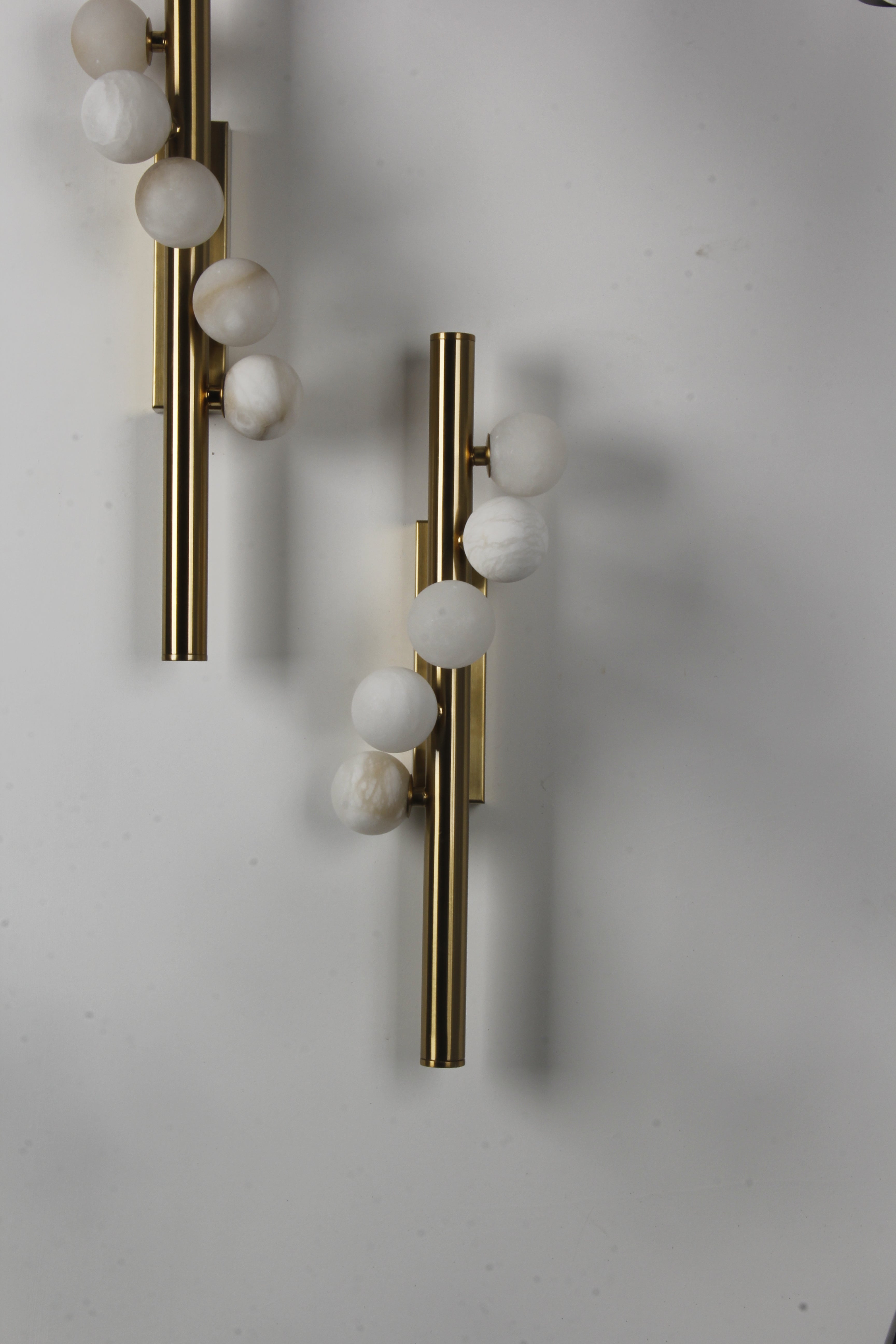 Orbit Marble Wall Light
