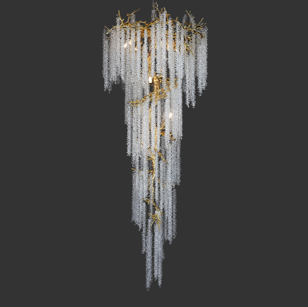 Wisteria Spiral Staircase Chandelier