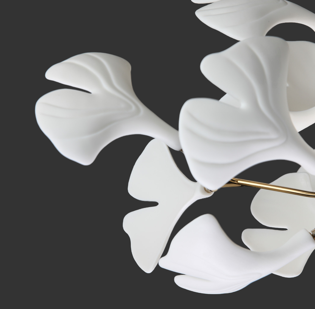 Ginkgo Circular Chandelier