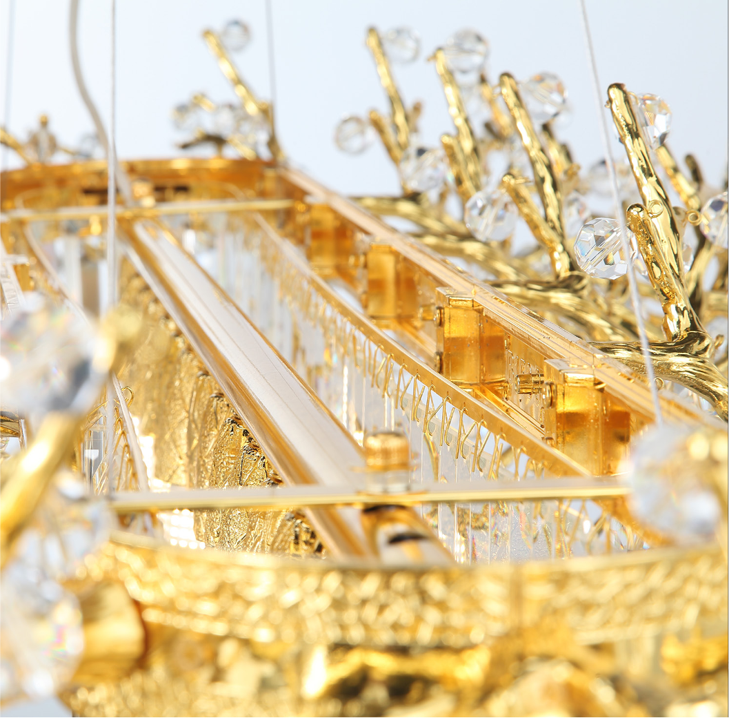 Winterberry Rectangular Chandelier