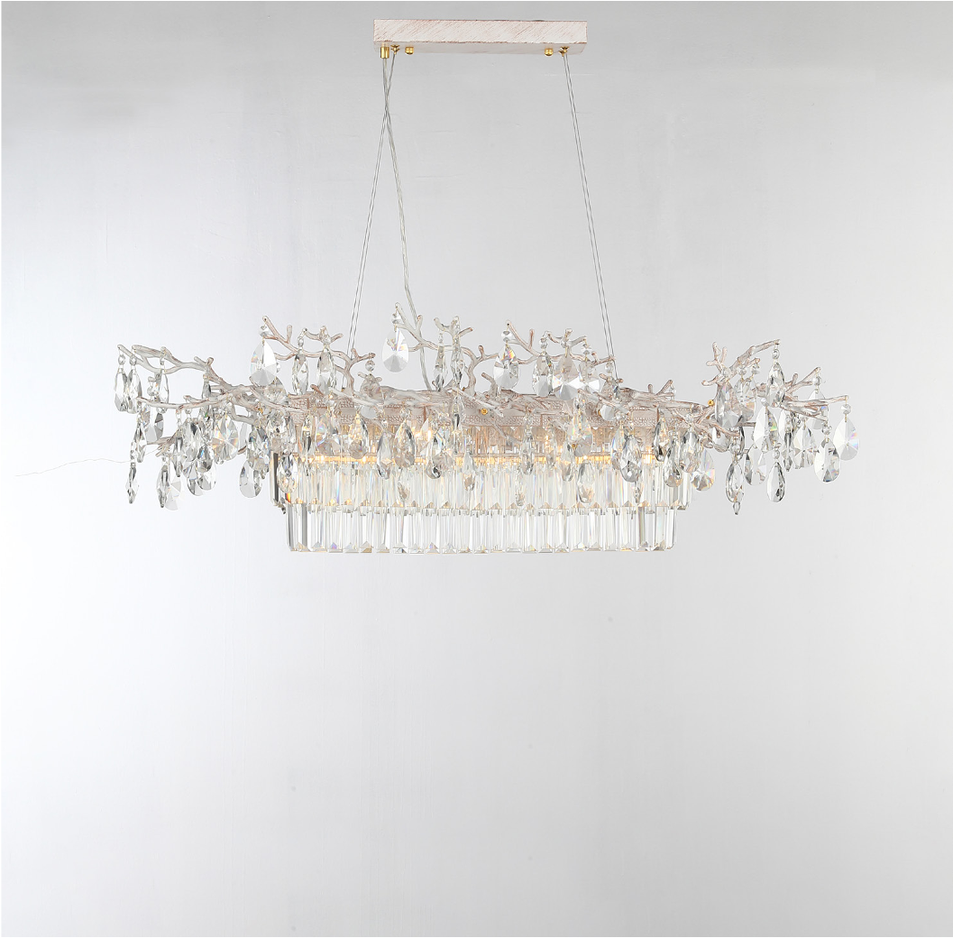 Dewdrop Rectangular Chandelier