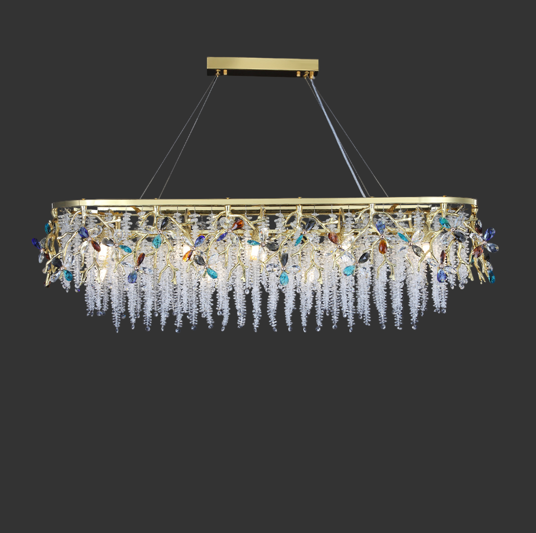Wisteria Rectangular Chandelier