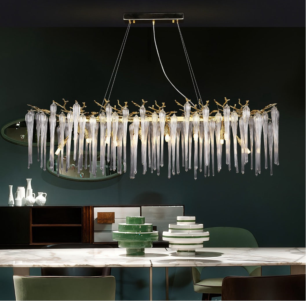 Icicle Rectangular Chandelier