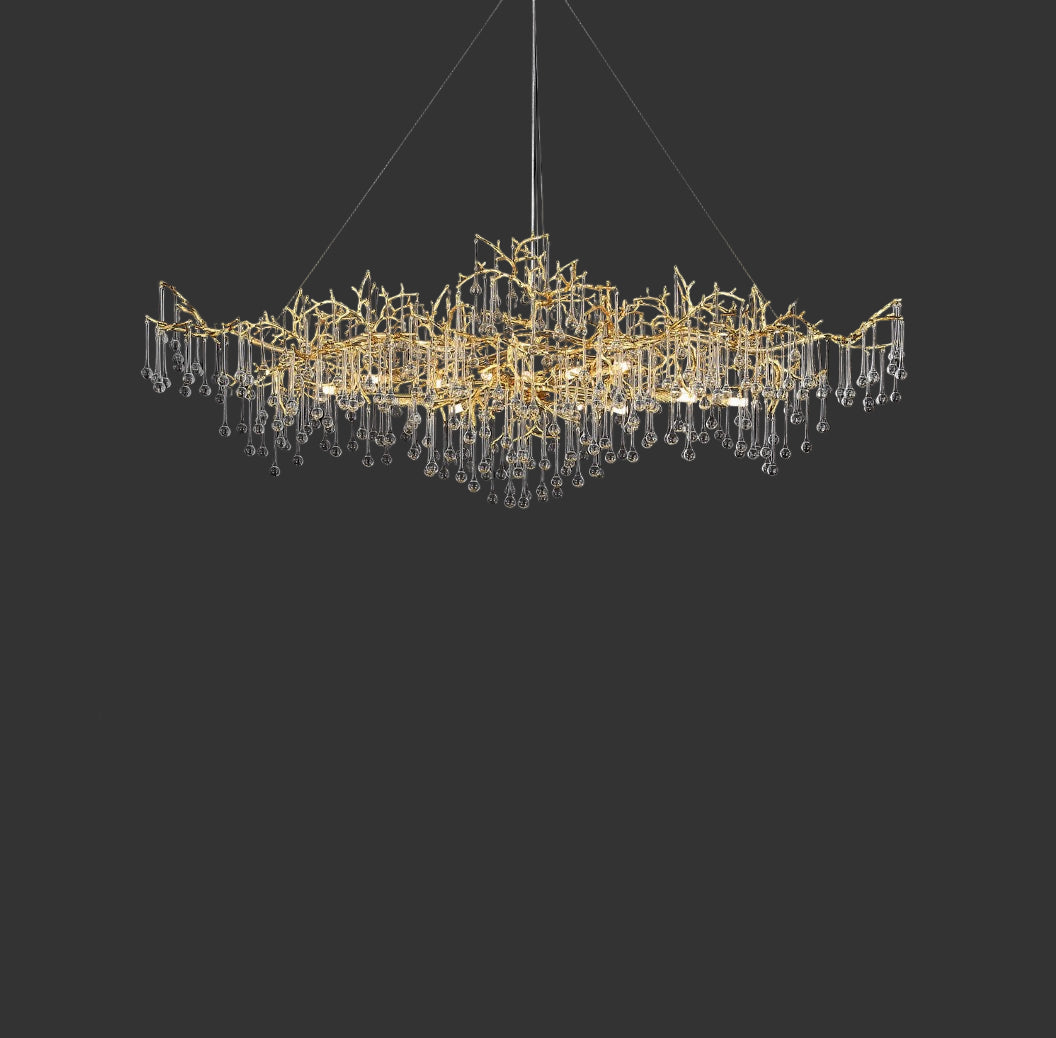 L’Albero d’Oro Rectangular Chandelier