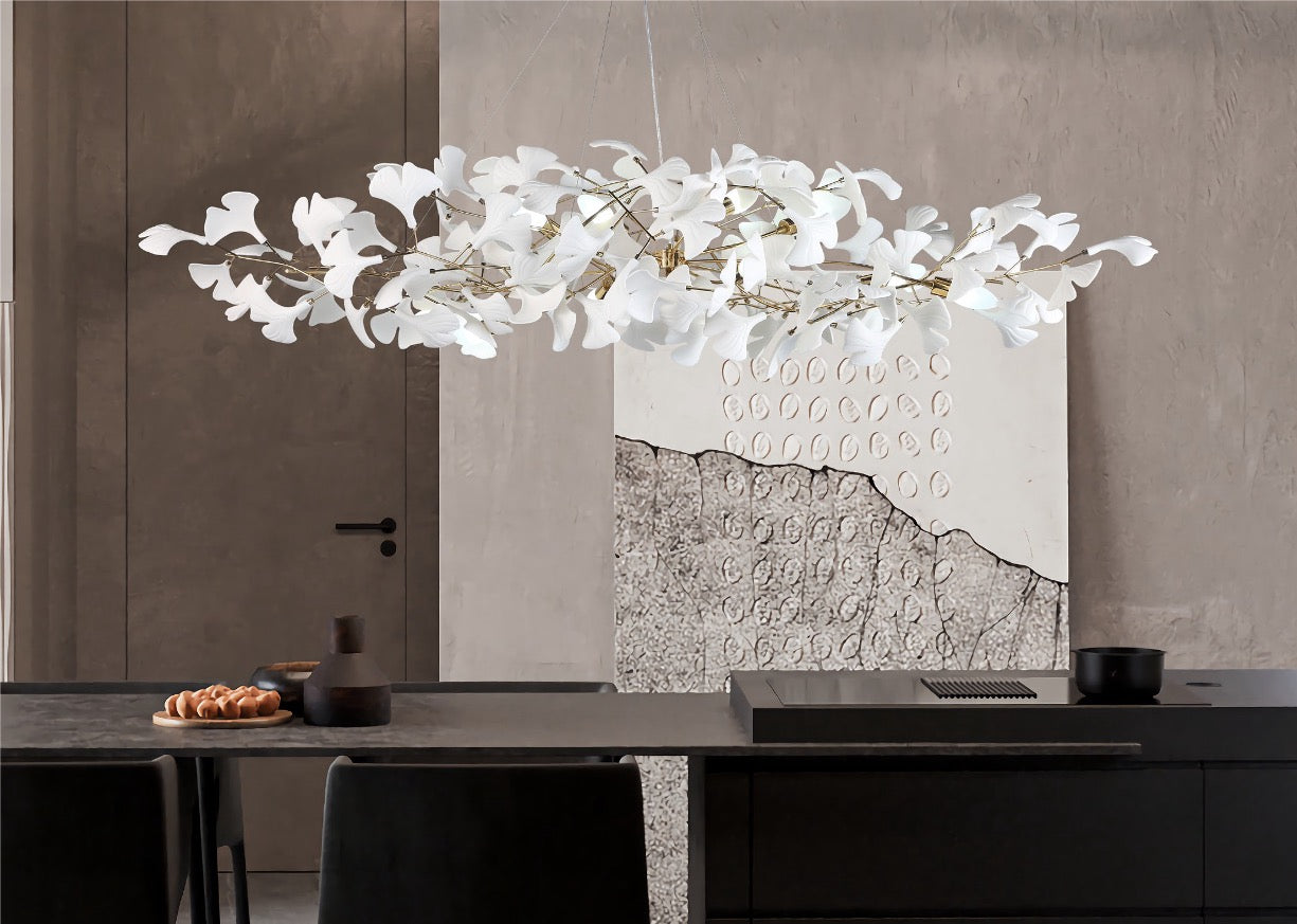 Ginkgo Rectangular Chandelier
