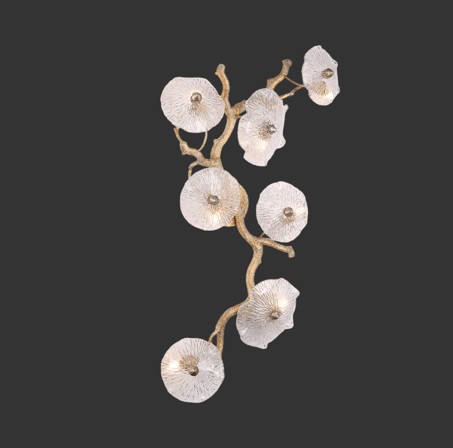 Penny Leaf Wall Light