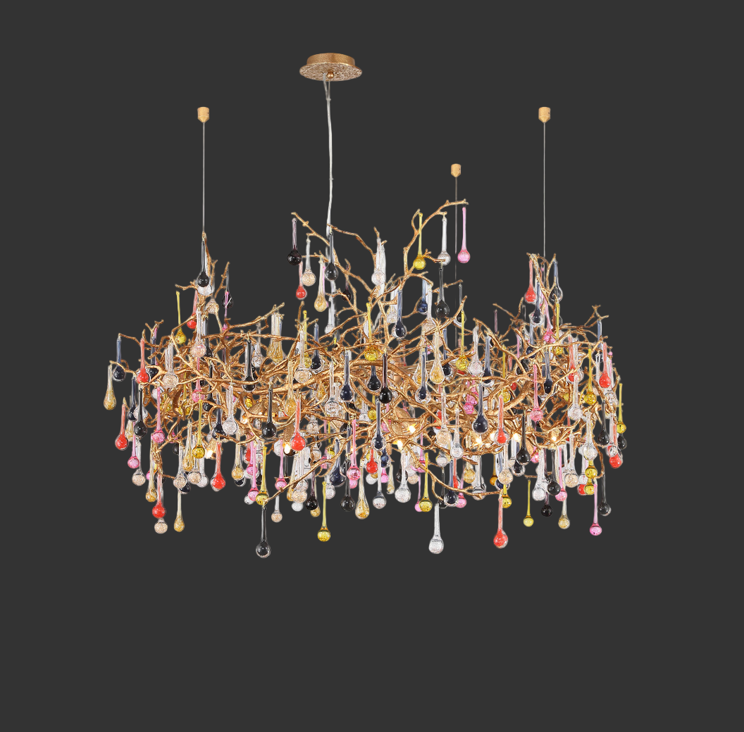 L'Albero d'Oro Circular Chandelier