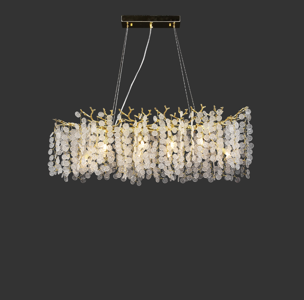 Lunaria Rectangular Chandelier