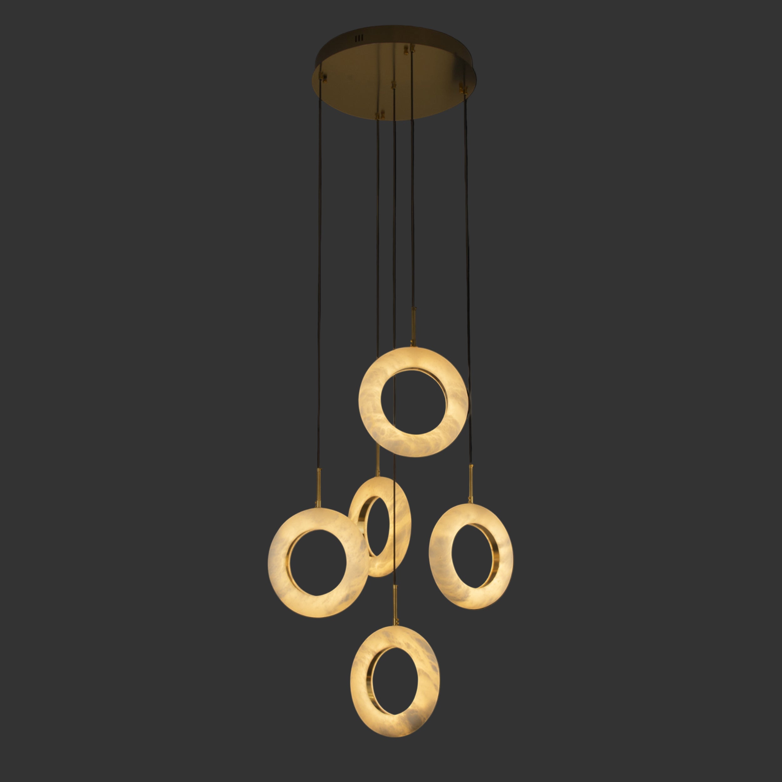 Pietra Pendant Staircase Chandelier
