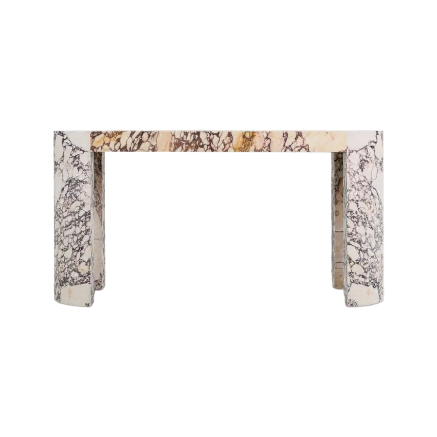 Rivolino Viola Marble Console Table