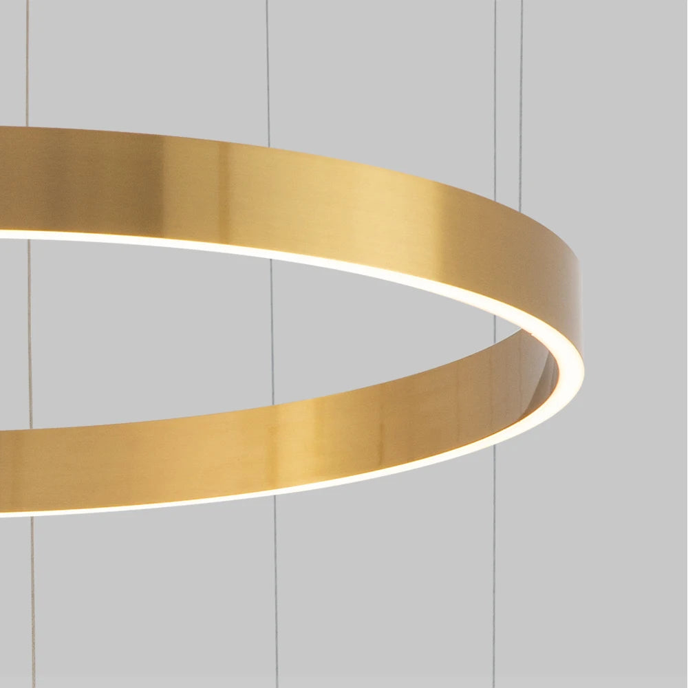 Lustre circulaire à anneau Jobson