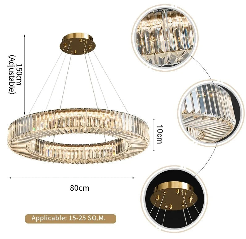 Maia Circular Chandelier