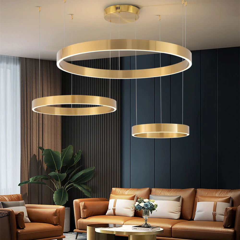 Jobson Trio Circular Chandelier