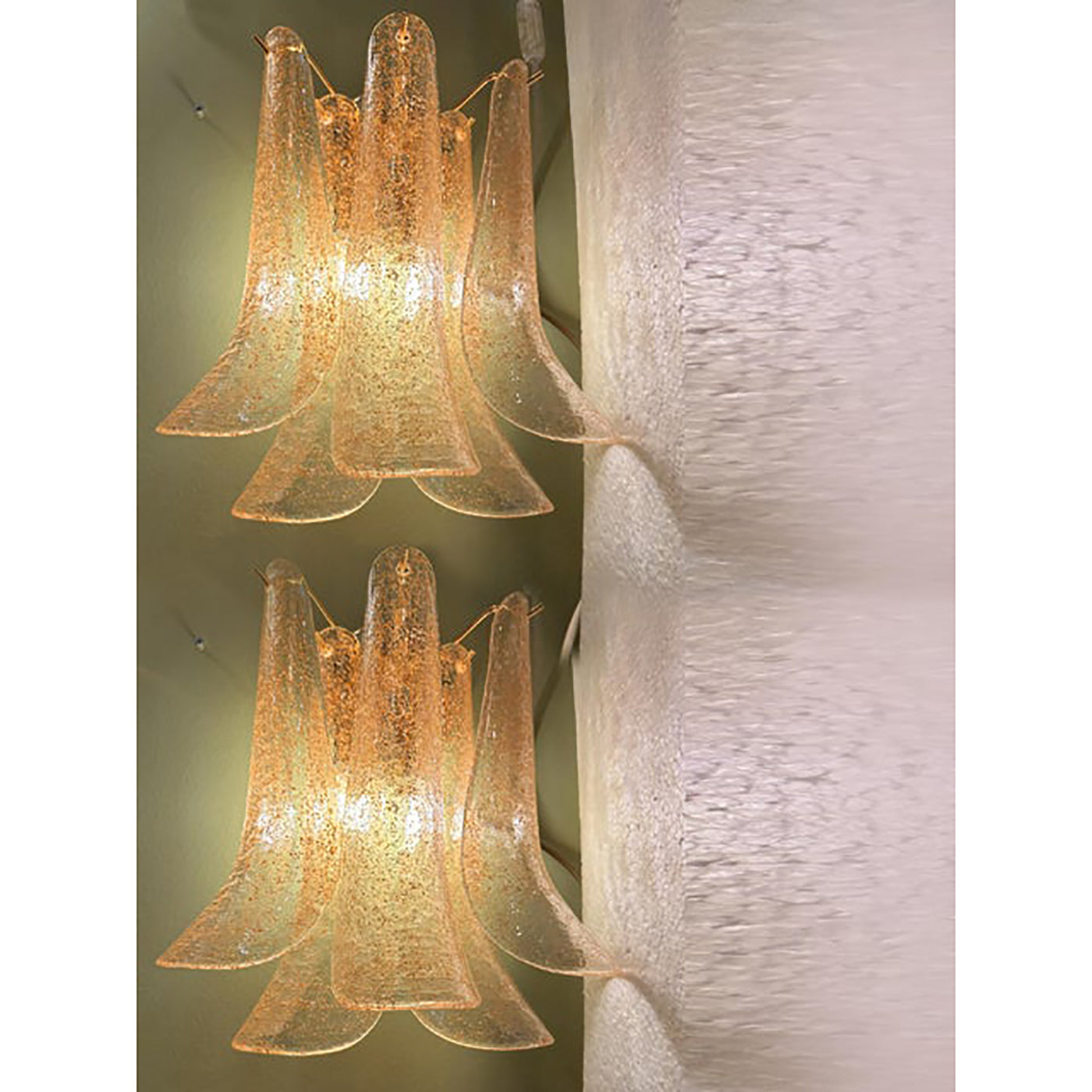 VORELLI Cervo Selle Murano Glass Wall Light - Selle Murano Glass image 6