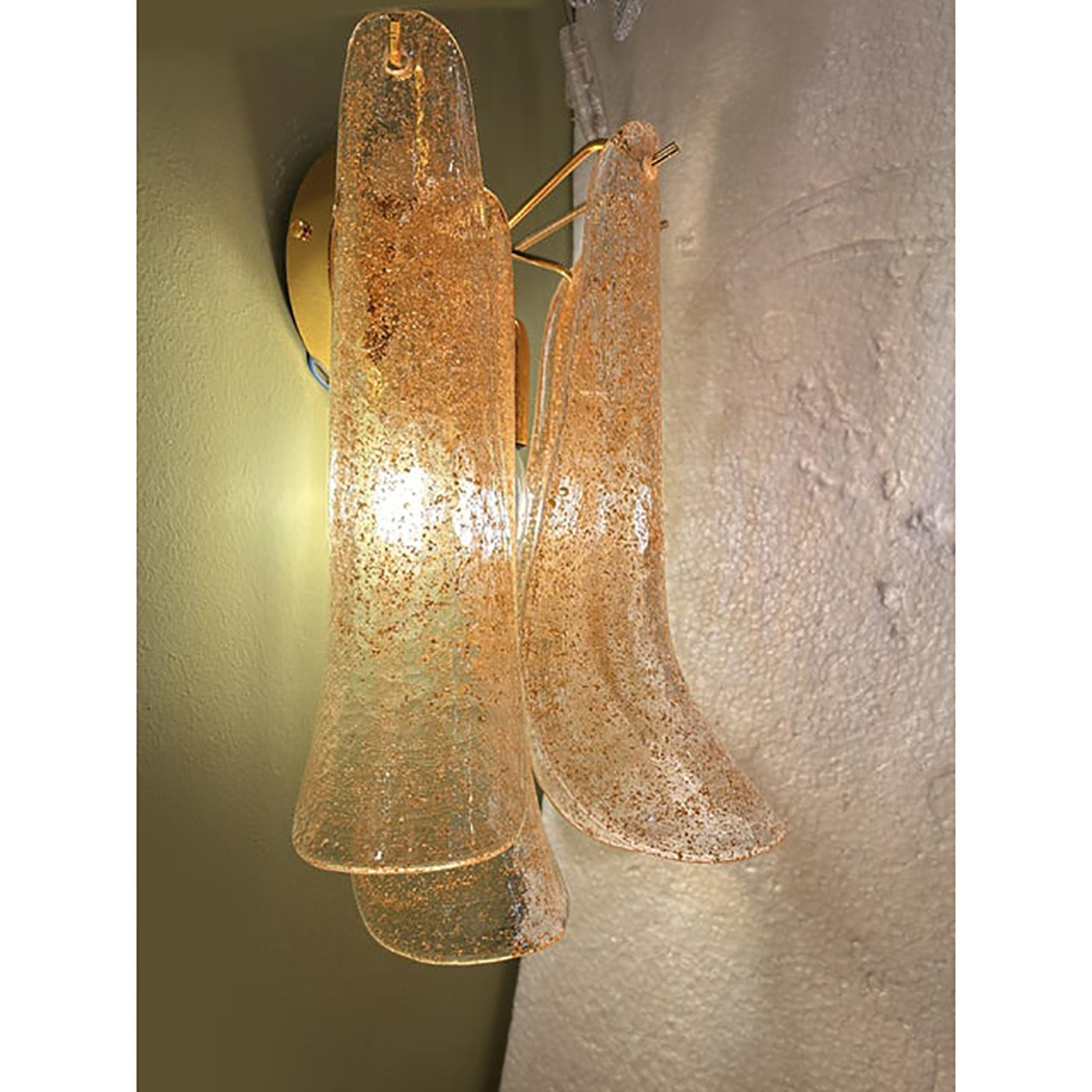 VORELLI Cervo Selle Murano Glass Wall Light - Selle Murano Glass image 7