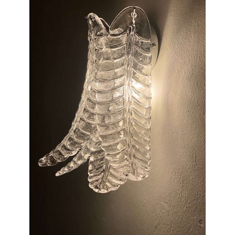 VORELLI Perugia Felci Murano Glass Wall Light - Felci Murano Glass image 4