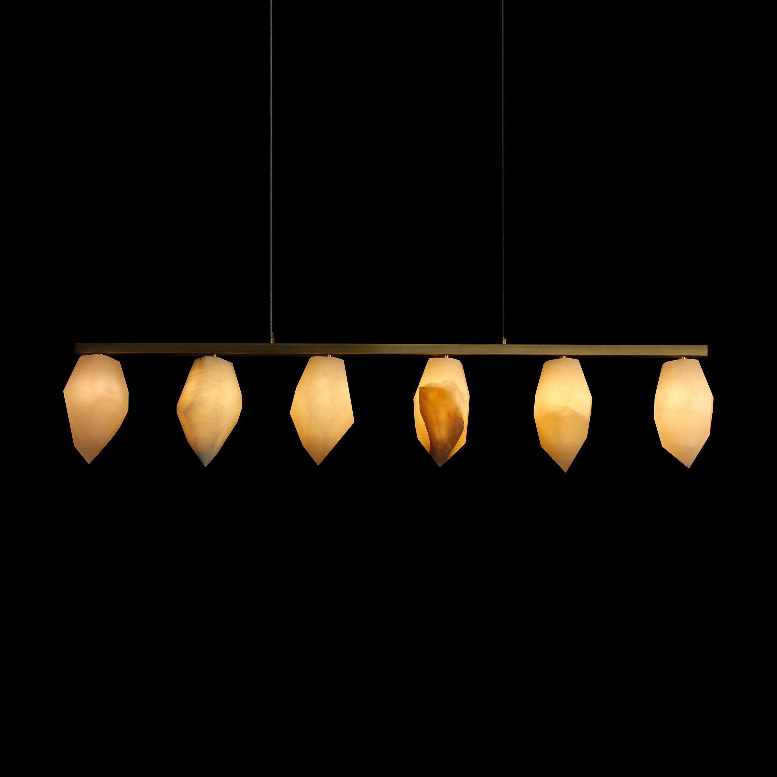 Tuscana Marble Rectangular Chandelier