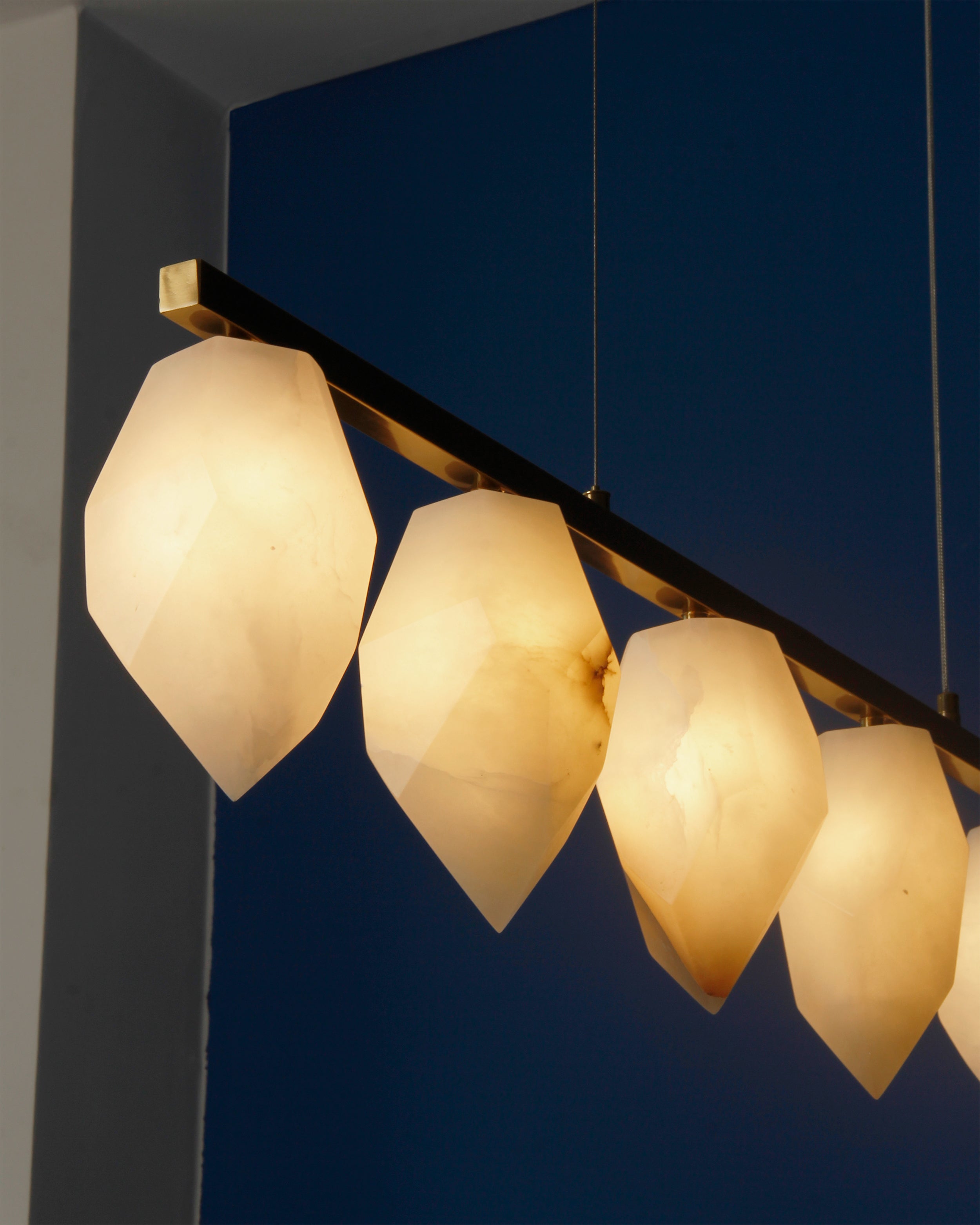 Tuscana Marble Rectangular Chandelier