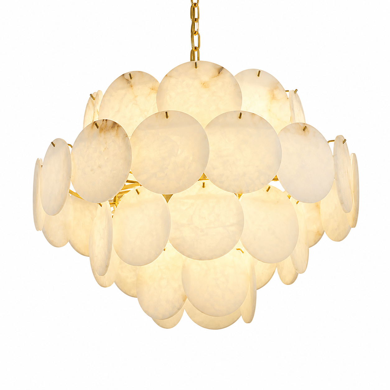 Alfonso Marble Circular Chandelier II