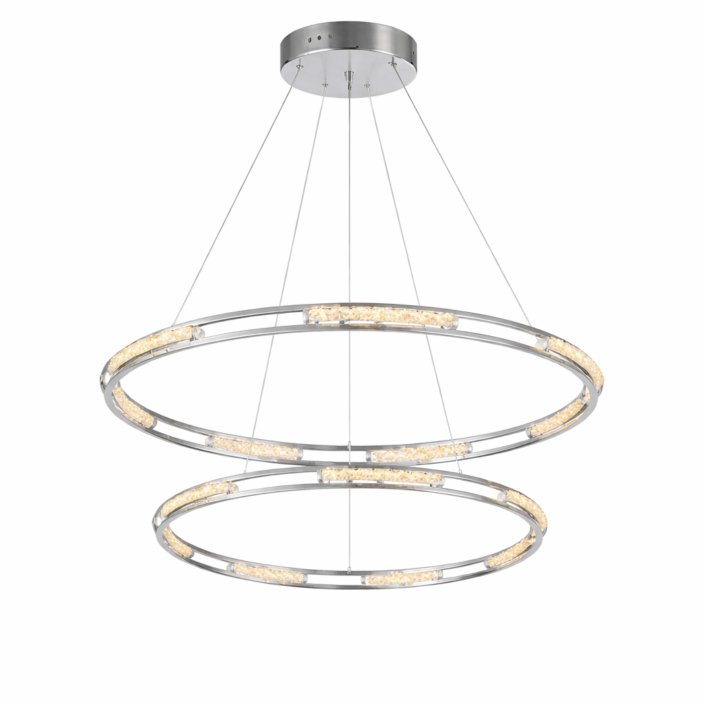 Vermacelli Double Ring Chandelier