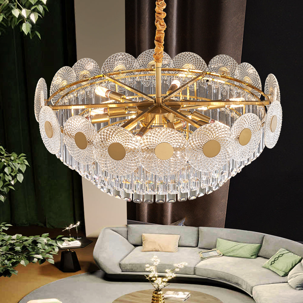 Morandi Circular Chandelier