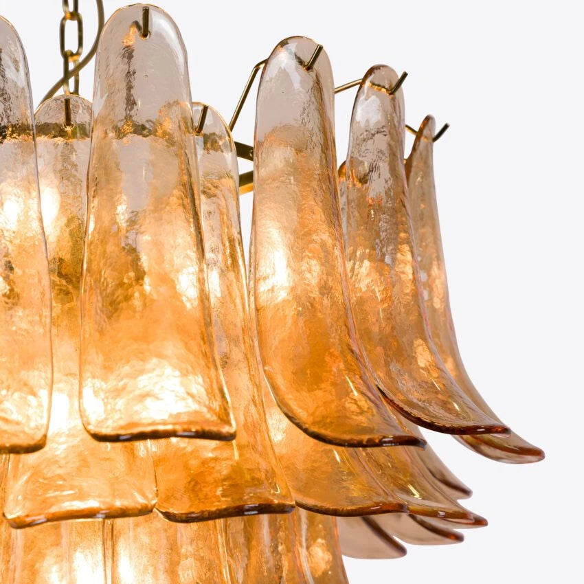 Amber Petalino Chandelier – 2 Sizes