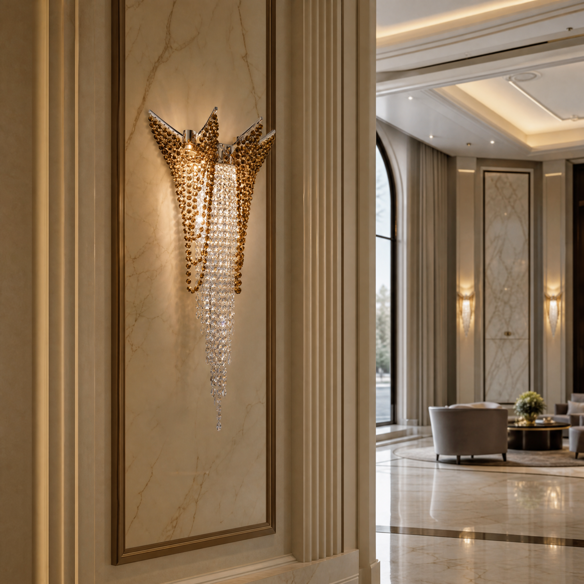 Atlantida Luxury Wall Light luxury hospitality lifestyle image by VORELLI
