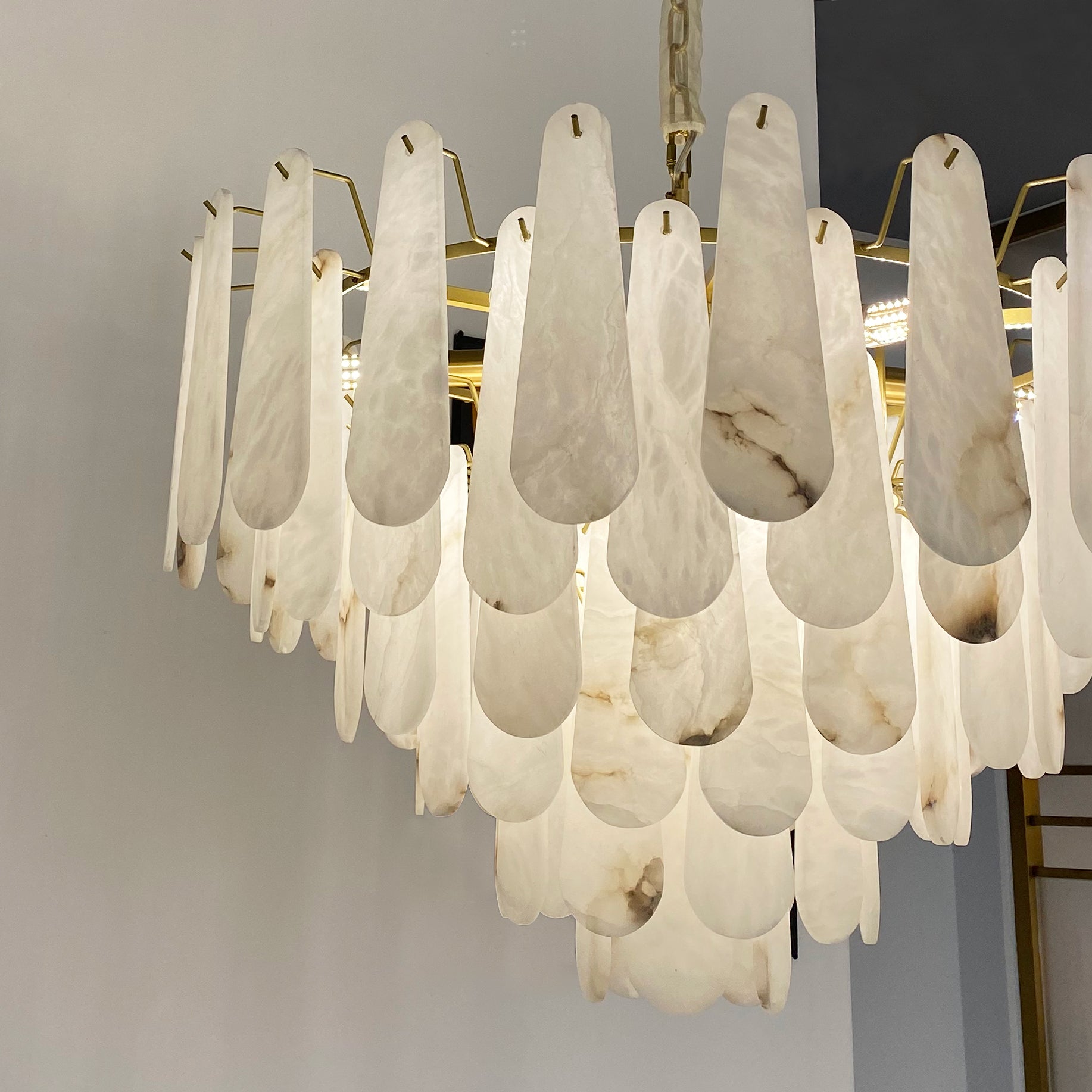 Maretto Marble Circular Chandelier