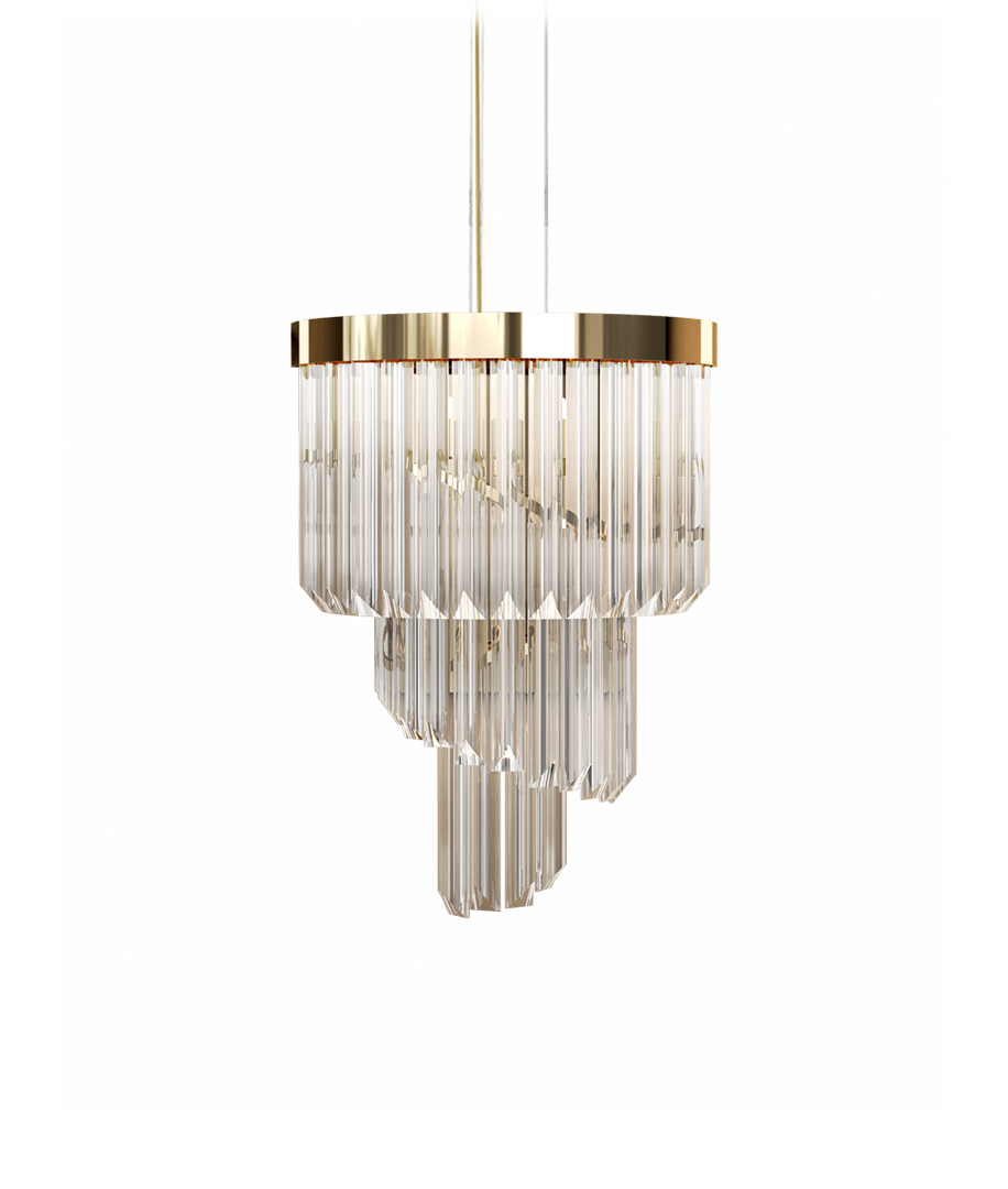 VORELLI® Royal by Castro Luxury Pendant Light styled within a refined luxury interior