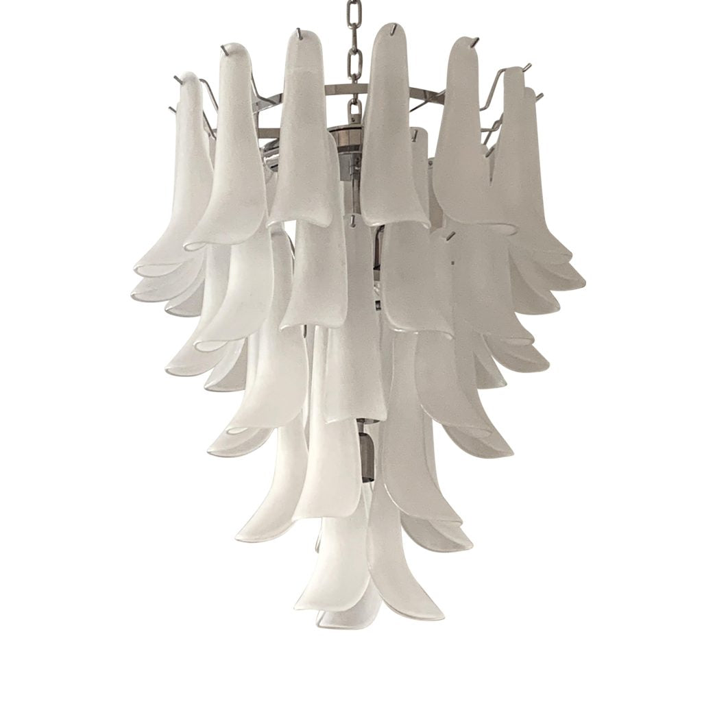 VORELLI Cortona Selle Murano Glass Circular Chandelier - Selle Murano Glass image 1