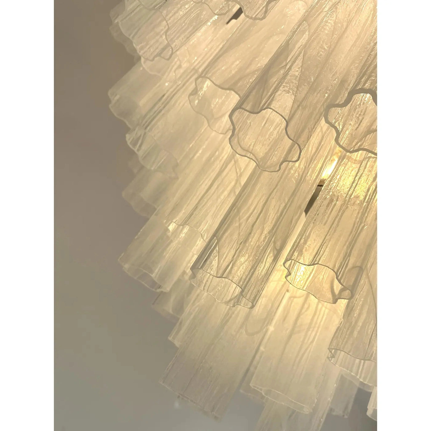 VORELLI Siena Tronchi Murano Glass Staircase Chandelier - Tronchi Murano Glass image 5