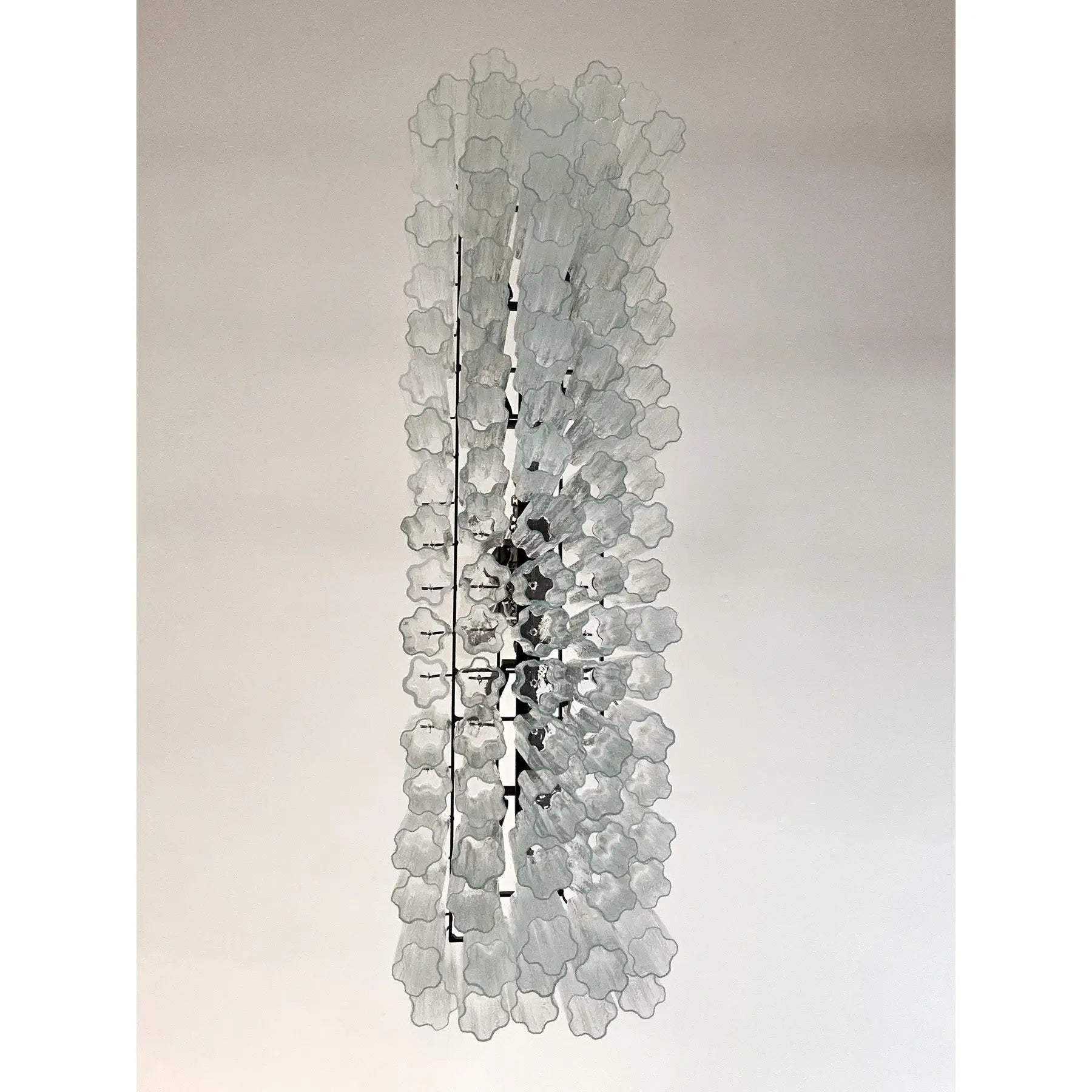 VORELLI Maddalena Tronchi Murano Glass Rectangular Chandelier - Tronchi Murano Glass image 6