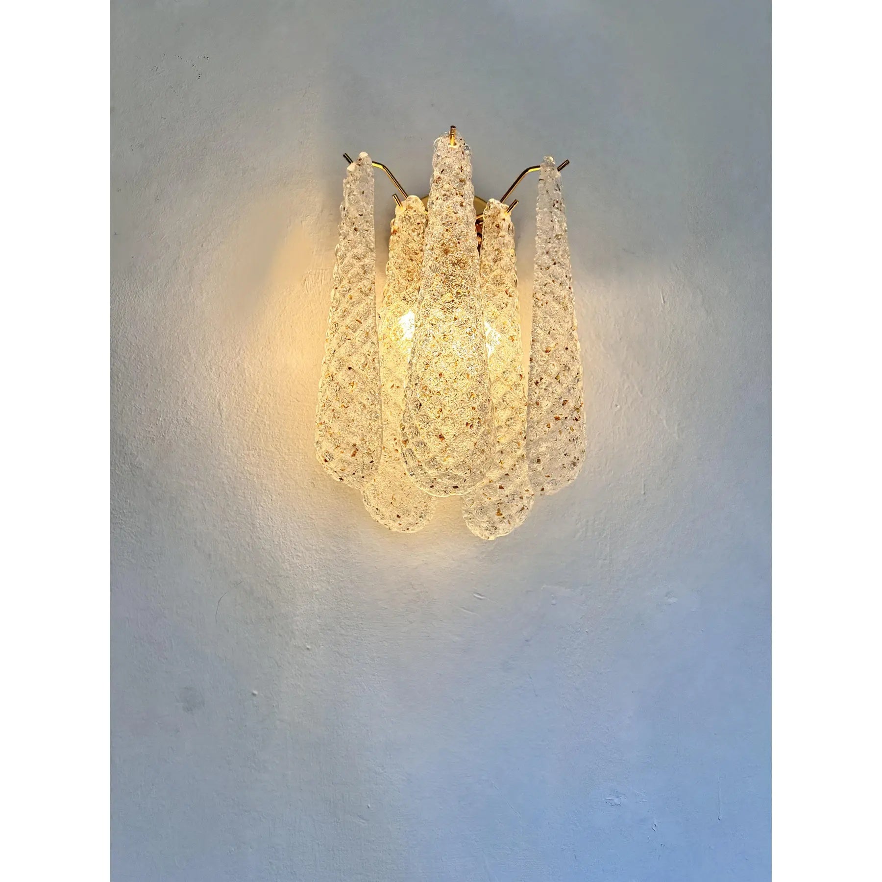 VORELLI Prato Conchiglie Murano Shell Glass Wall Light - Conchiglie Murano Shell Glass image 5