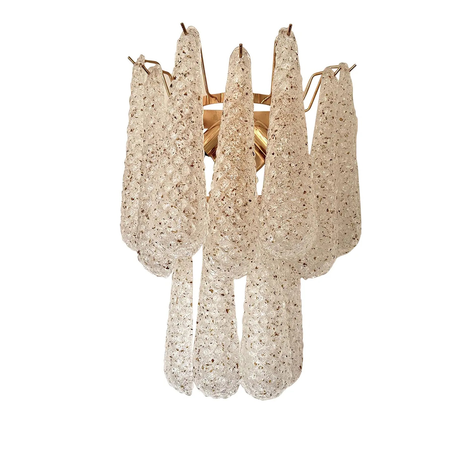 VORELLI Ragusa Conchiglie Murano Shell Glass Wall Light - Conchiglie Murano Shell Glass image 2