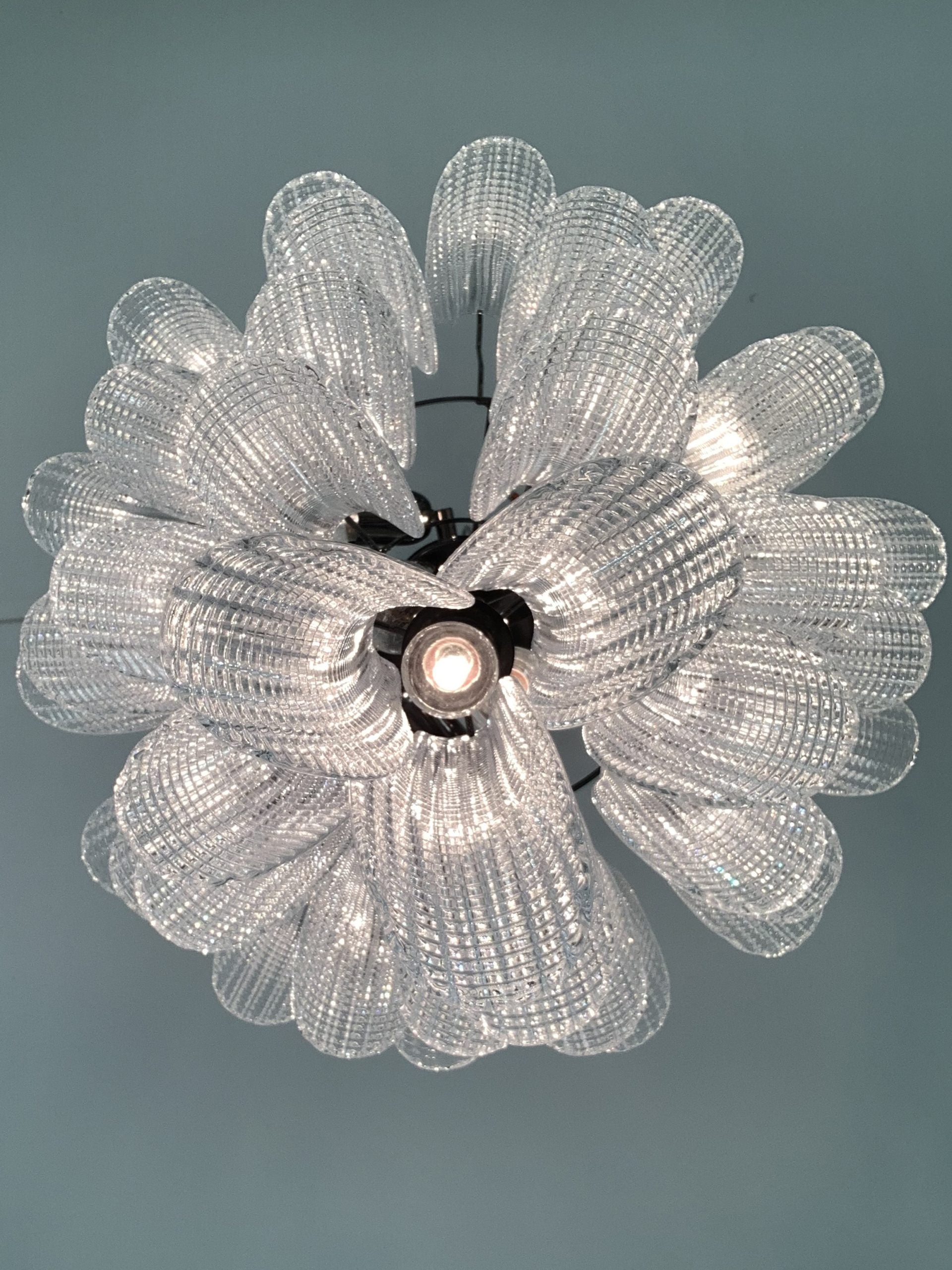 VORELLI Genova Selle Murano Glass Circular Chandelier - Selle Murano Glass image 6