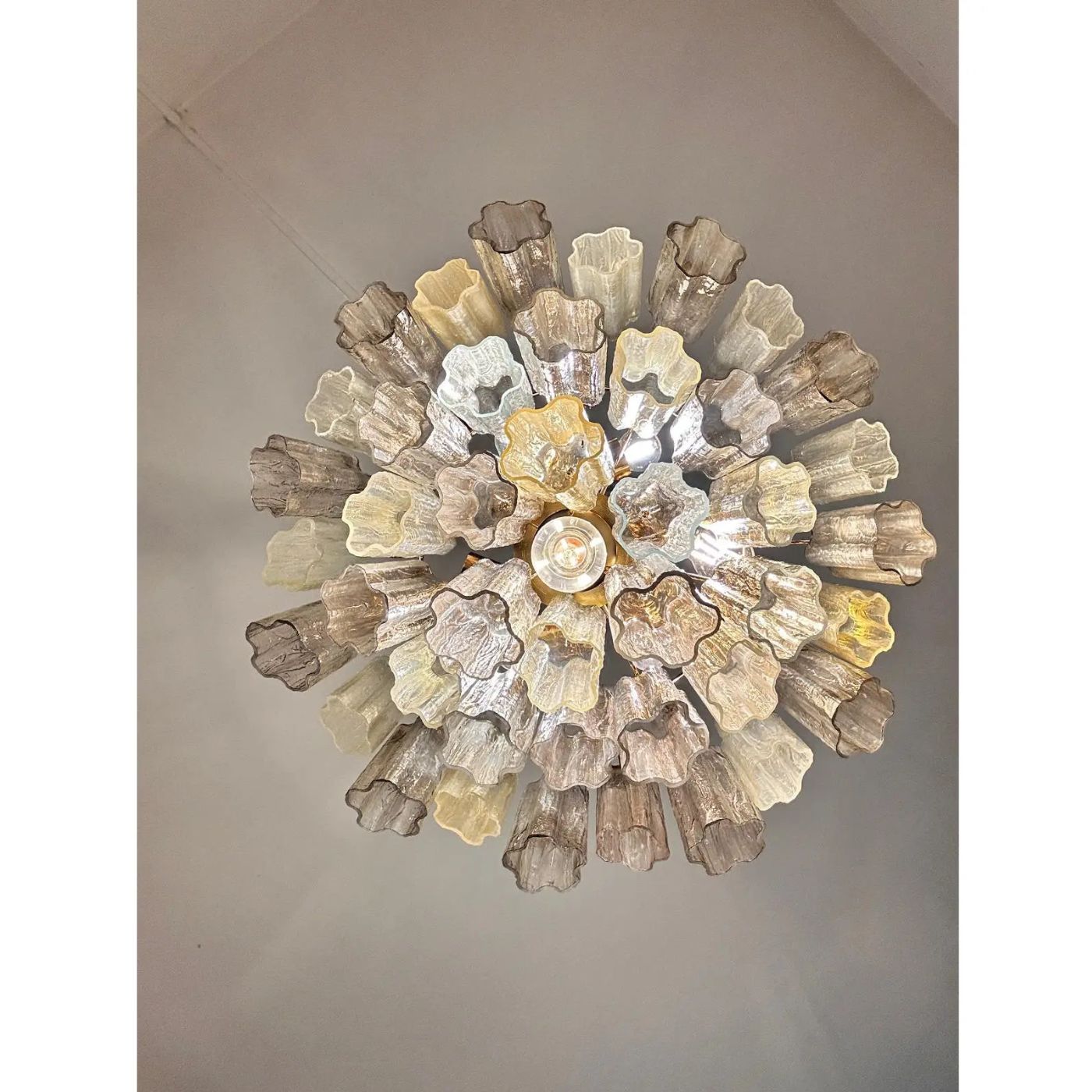 VORELLI Altino Tronchi Murano Glass Staircase Chandelier - Tronchi Murano Glass image 4