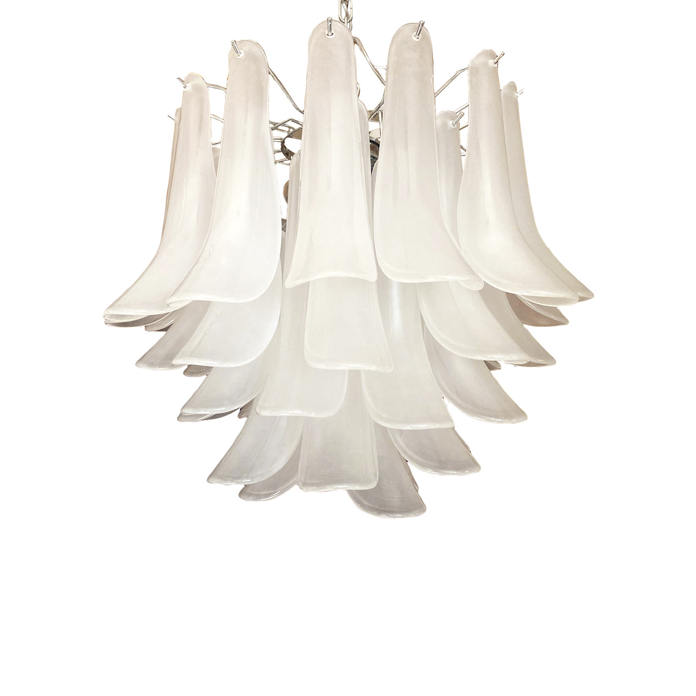 VORELLI Cremona Selle Murano Glass Circular Chandelier - Selle Murano Glass image 2