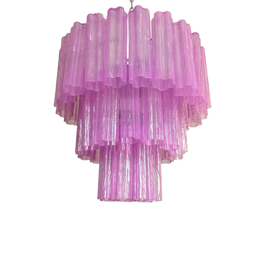 VORELLI Bellavista Tronchi Murano Glass Staircase Chandelier - Tronchi Murano Glass image 1