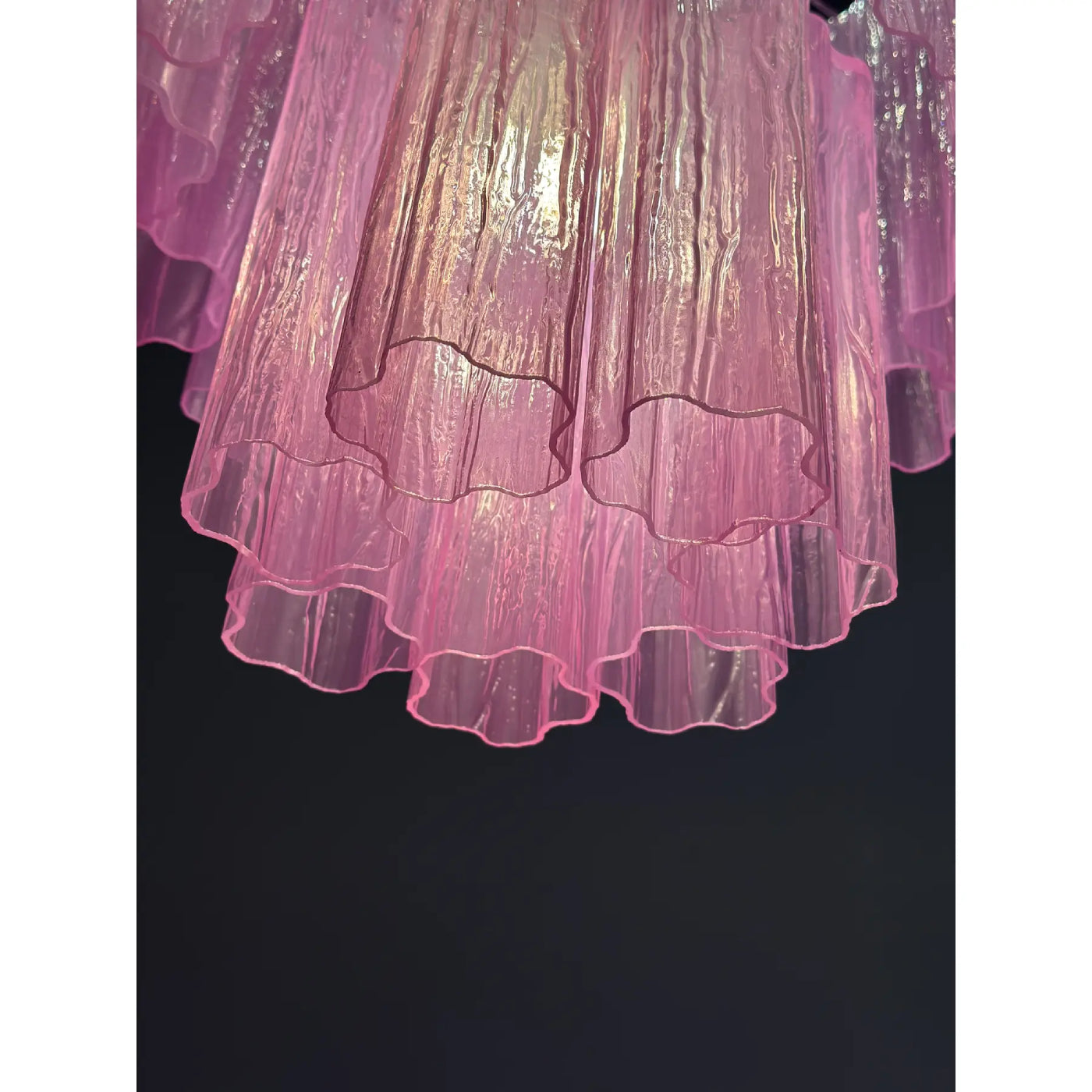 VORELLI Bellavista Tronchi Murano Glass Staircase Chandelier - Tronchi Murano Glass image 6